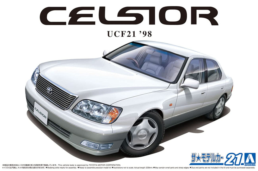 AOSHIMA le modèle de voiture 1/24 Toyota Uce21 Celsior C Type '98 modèle en plastique