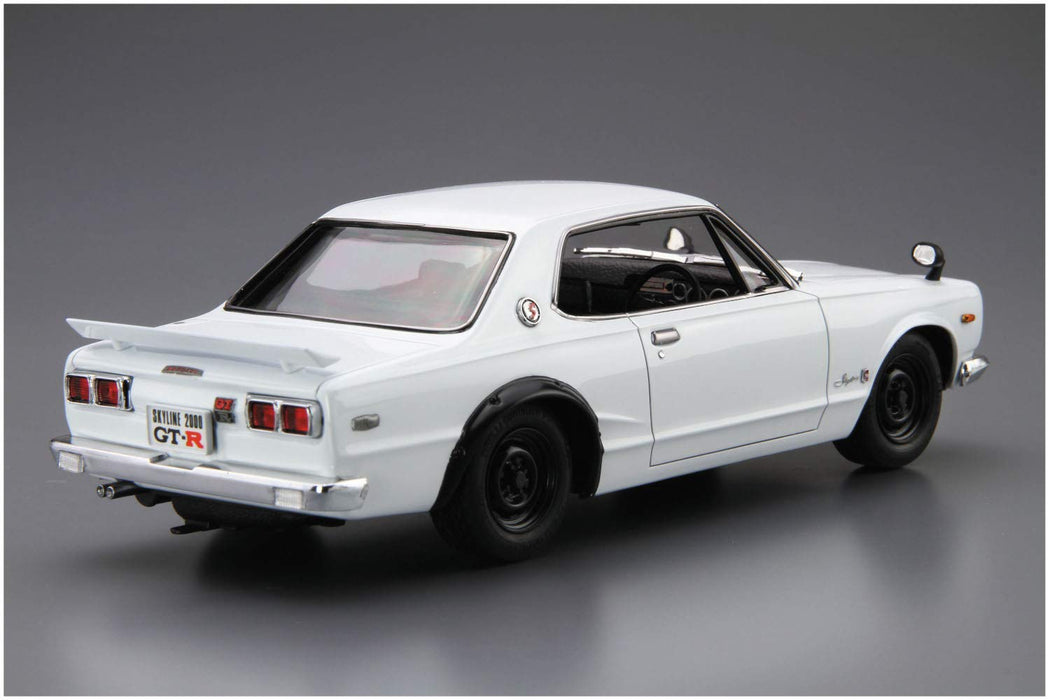 AOSHIMA le modèle de voiture 1/24 Nissan Kpgc10 Skyline Ht2000Gt-R '71 modèle en plastique