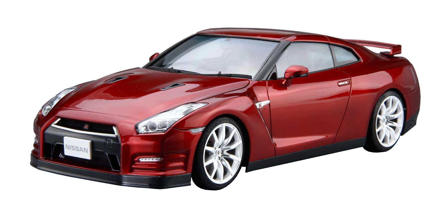 AOSHIMA Le modèle de voiture 1/24 Nissan R35 Gt-R Pure Edition '14 Modèle en plastique
