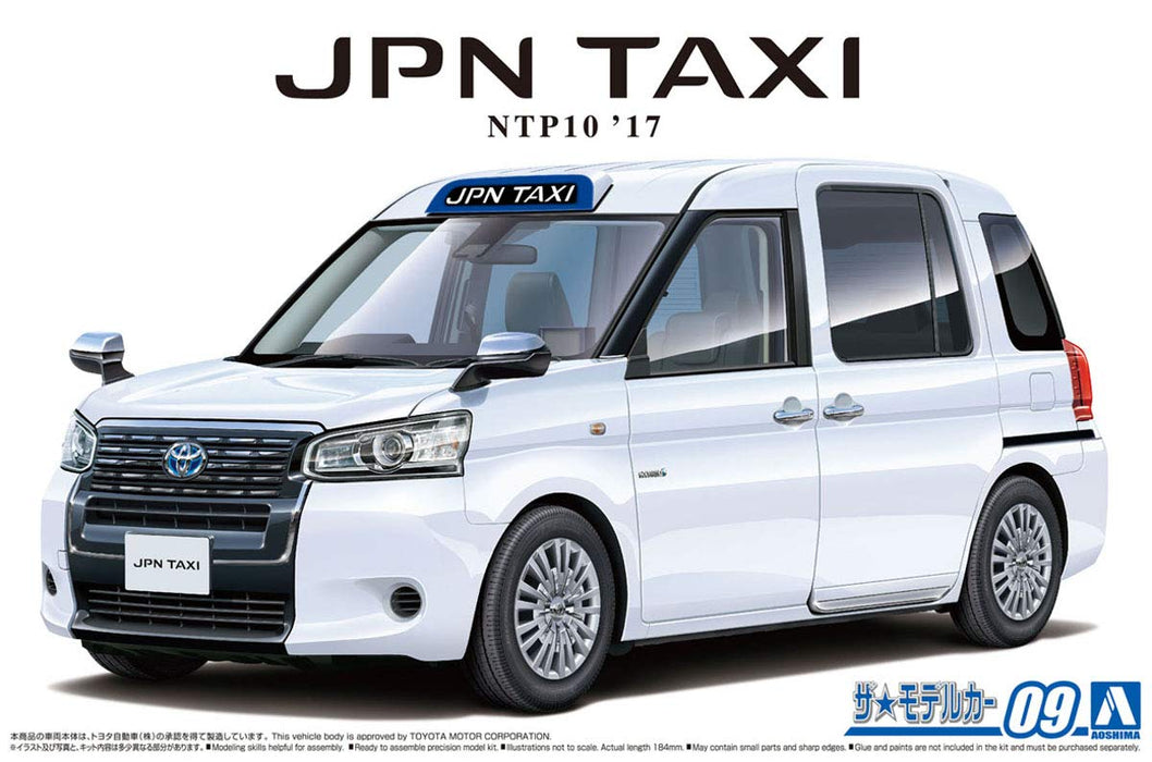 AOSHIMA Le modèle de voiture 1/24 Toyota Ntp10 Jpn Taxi '17 Super White Ii Plastic Model