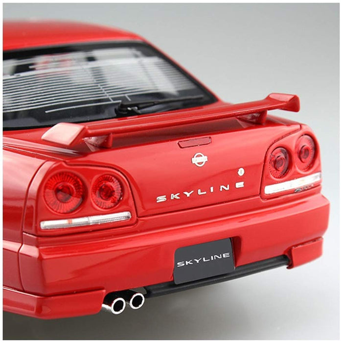 AOSHIMA le modèle de voiture 1/24 Nissan Er34 Skyline 25Gt-X Turbo '98 modèle en plastique