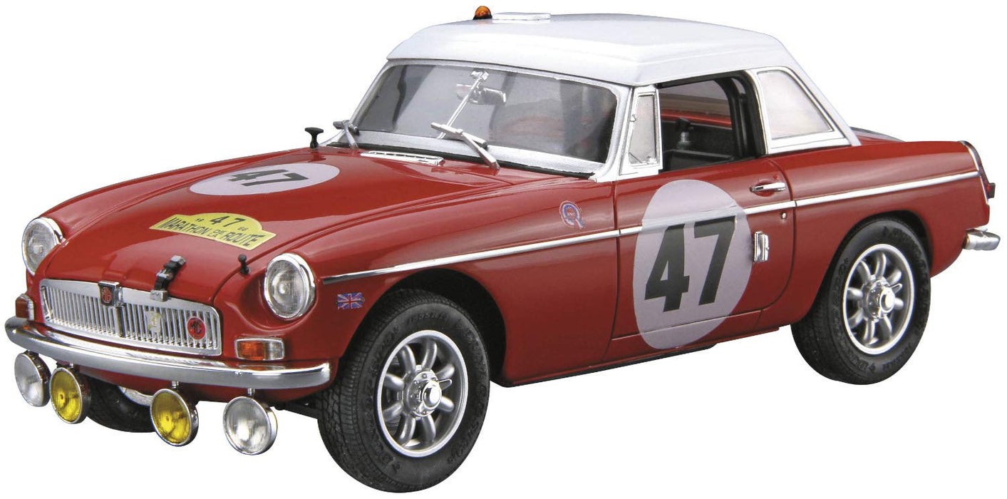 Aoshima Bunka Kyozai 1/24 The Model Car Series Sp Blmc G/Hm4 Mg-B Club Rally Ver. 1966 Plastic Model