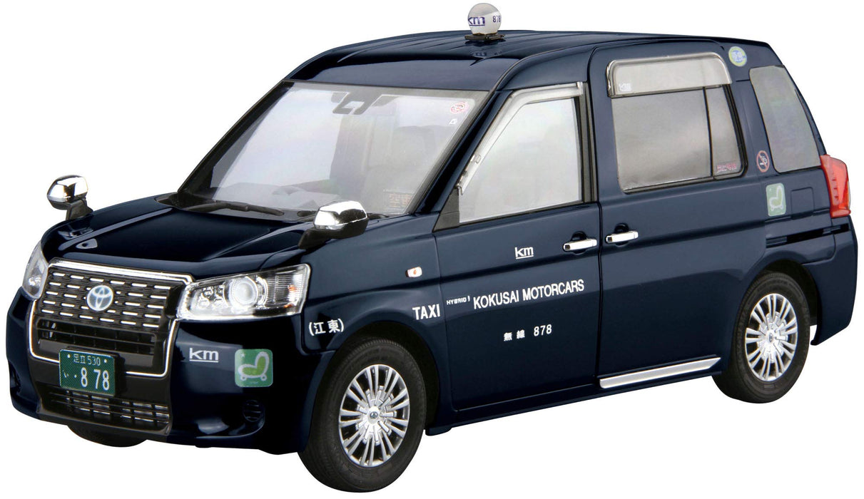 AOSHIMA 57162 Le modèle de voiture Sp Toyota Ntp10 Jpn Taxicab '17 Kokusai Motorcars Ver 1/24 Kit d'échelle