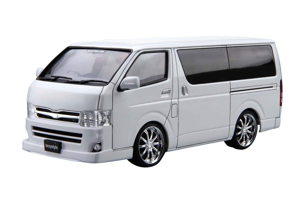 AOSHIMA - 50958 Boxystyle Trh200V Hiace Sper Gl '10 - Toyota 1/24 Scale Kit