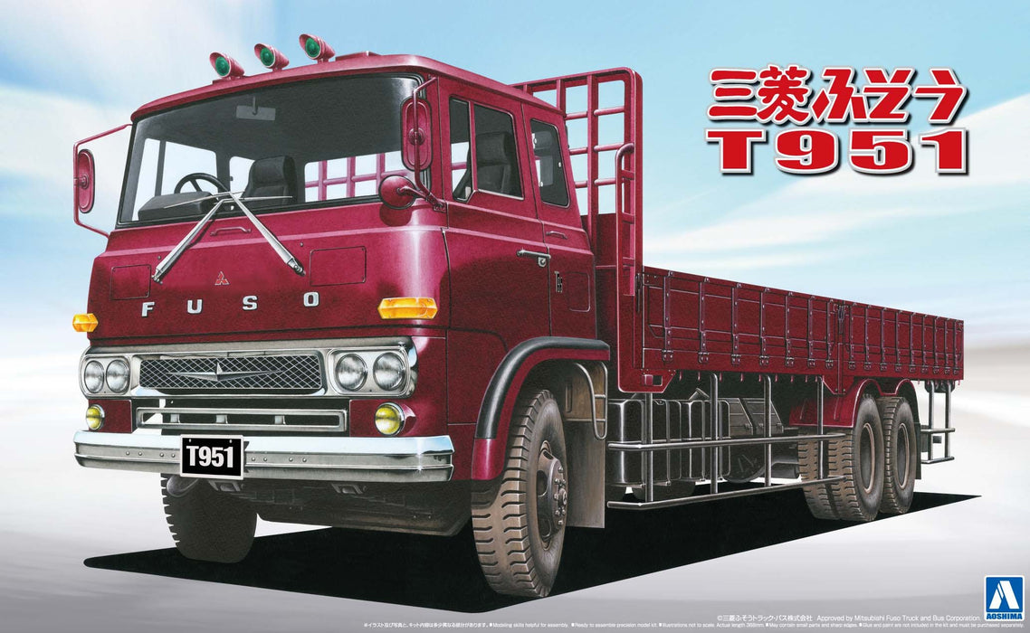 AOSHIMA 07198 Kit échelle 1/32 pour camion Mitsubishi Fuso T951