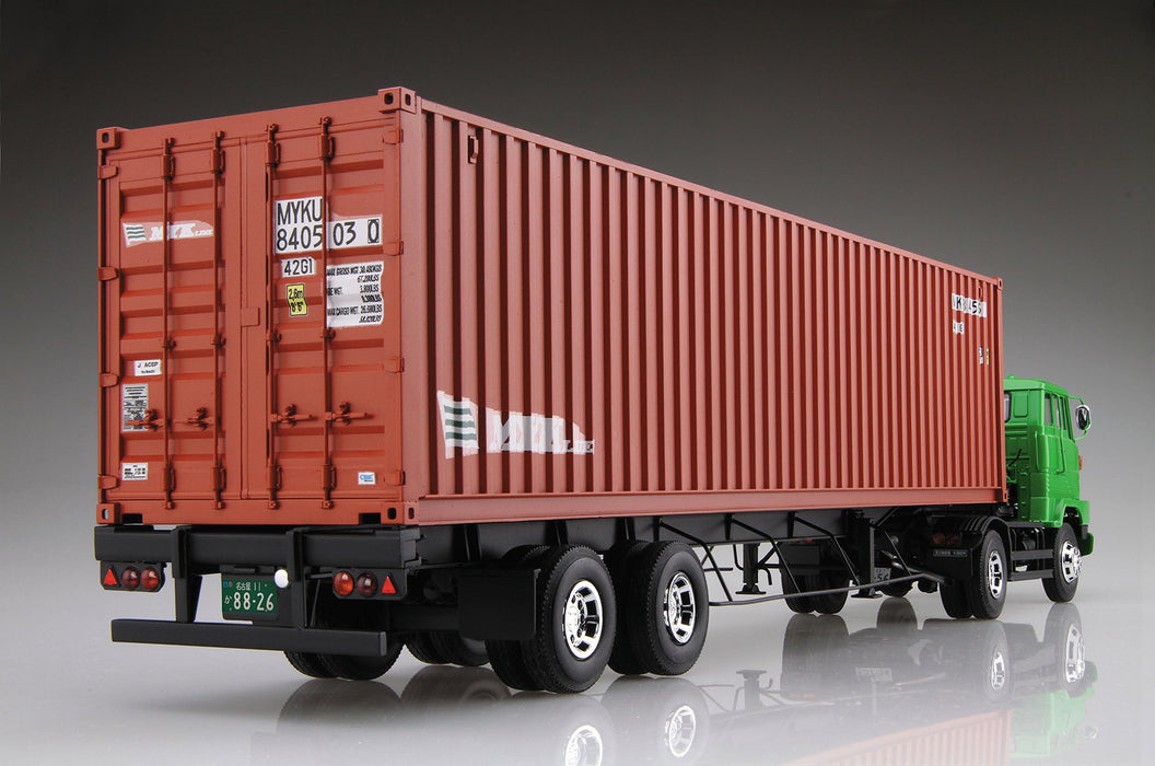 Aoshima Bunka Kyozai 1/32 Heavy Freight Series No.19 Hino He Trailer Plastic Model