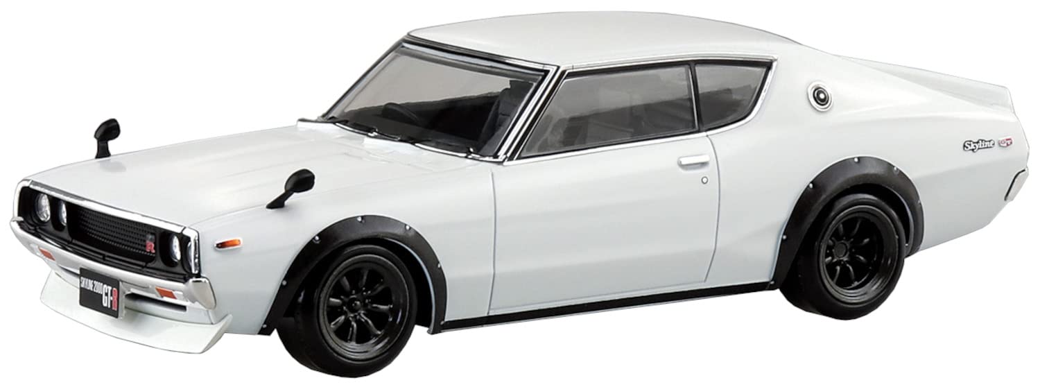 Aoshima 1/32 Nissan C110 Skyline Gt-R Custom (White) Snap Kit Model No.18-Sp2 - Made In Japan