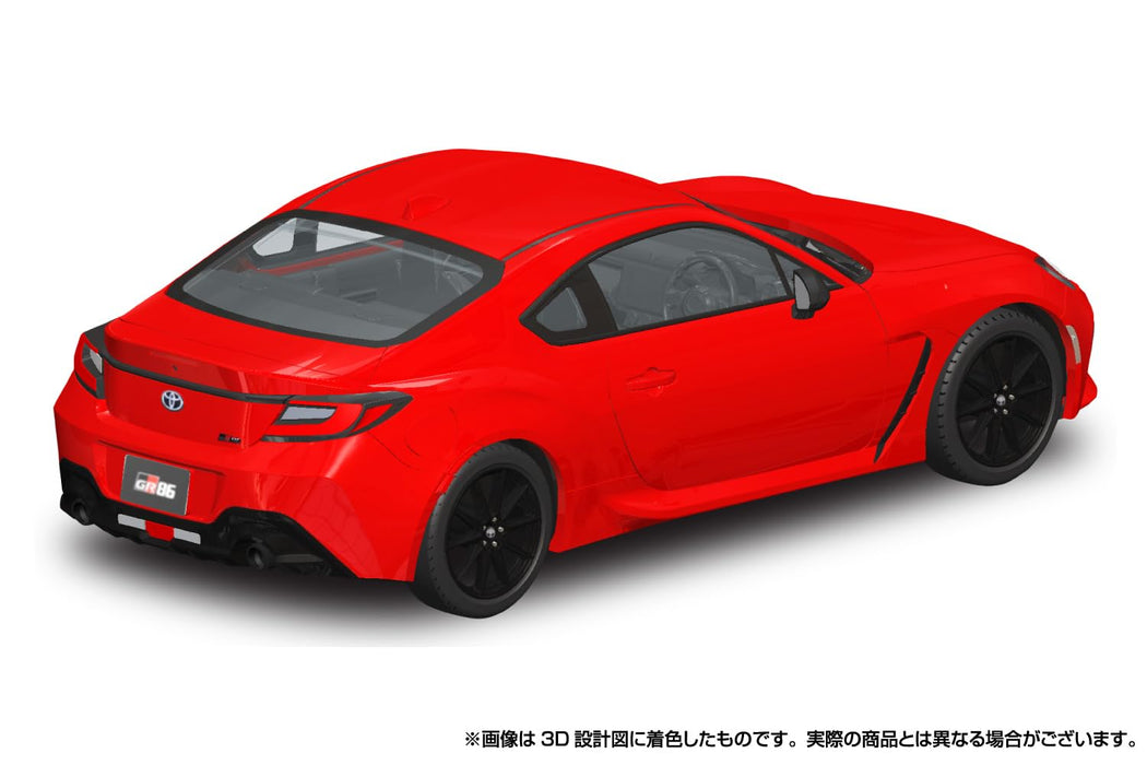 Aoshima 1/32 Toyota Gr86 Snap Kit Series No.21-A Japan Red Plastic Model