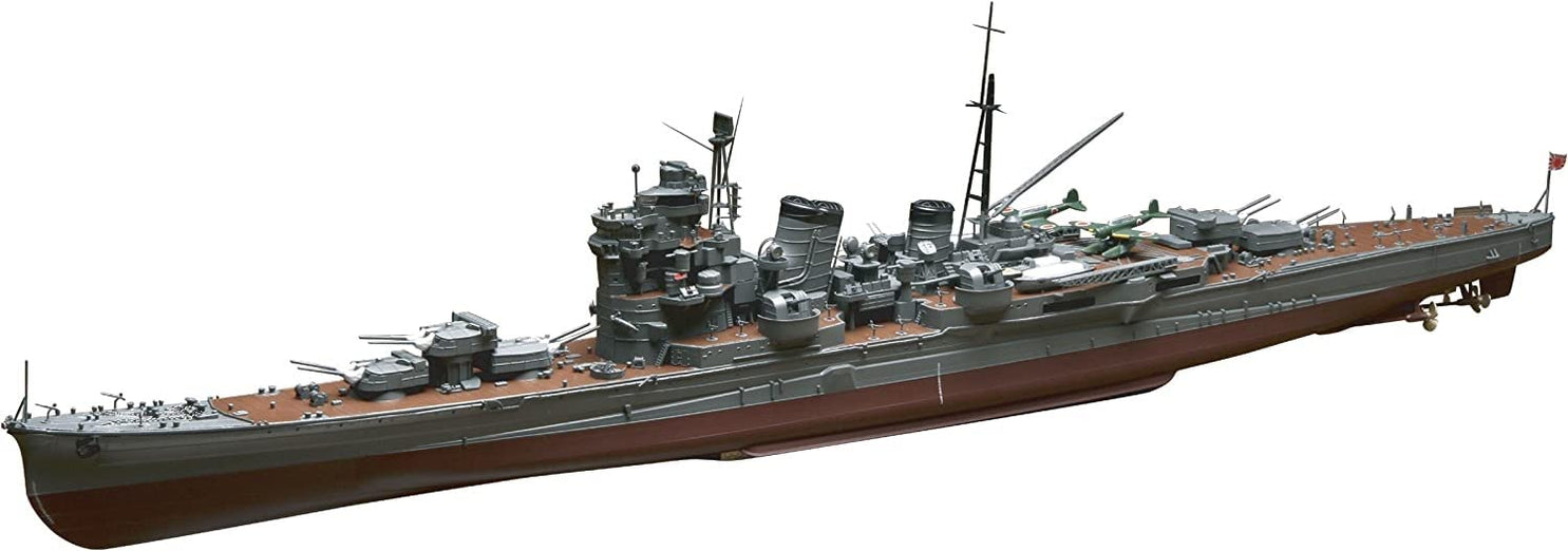 Aoshima 1/350 Steel Cruiser Ashigara Japan Ship Model Kit