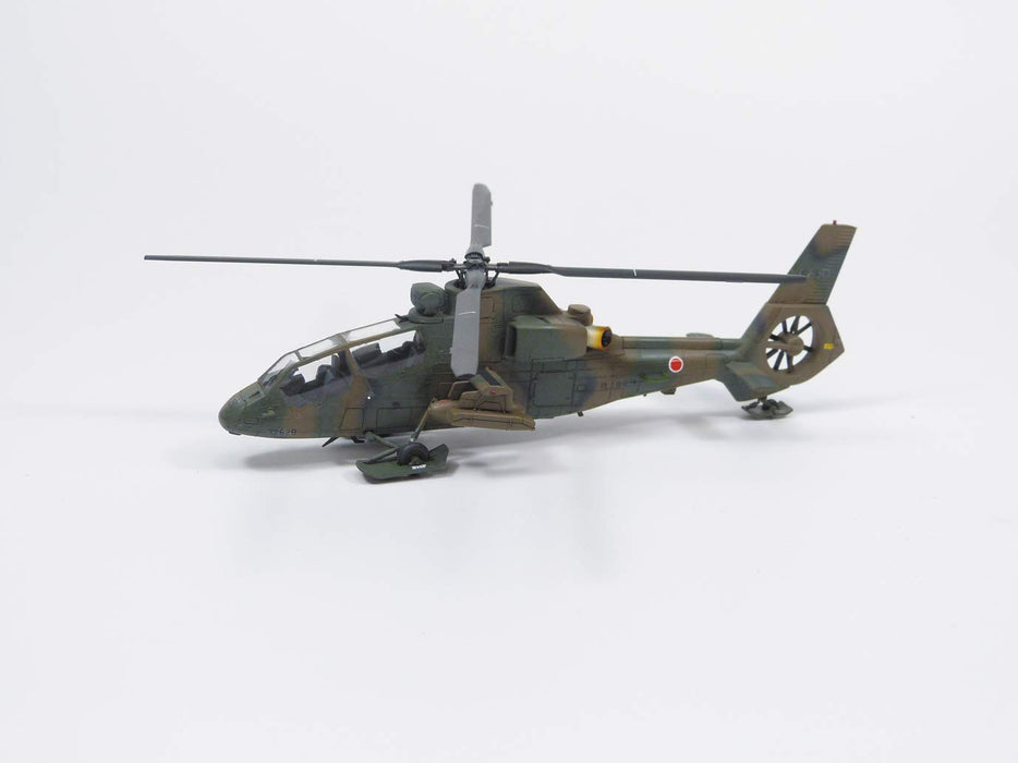 AOSHIMA Military Model Kit 1/72 Jgsdf Observation Helicopter Oh-1 Ninja & Pushback Truck Set Plastic Model