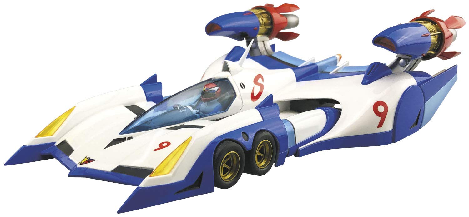 AOSHIMA Cyber ​​Formula 1/24 V Asurada Akf-0 Aero-Modus / Aero-Boost-Modus / Spiral-Boost-Modus Kunststoffmodell