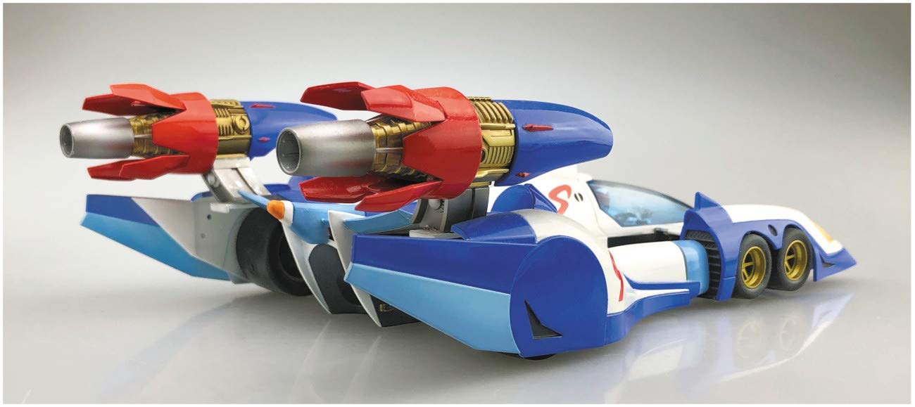 AOSHIMA Cyber ​​Formula 1/24 V Asurada Akf-0 Aero-Modus / Aero-Boost-Modus / Spiral-Boost-Modus Kunststoffmodell