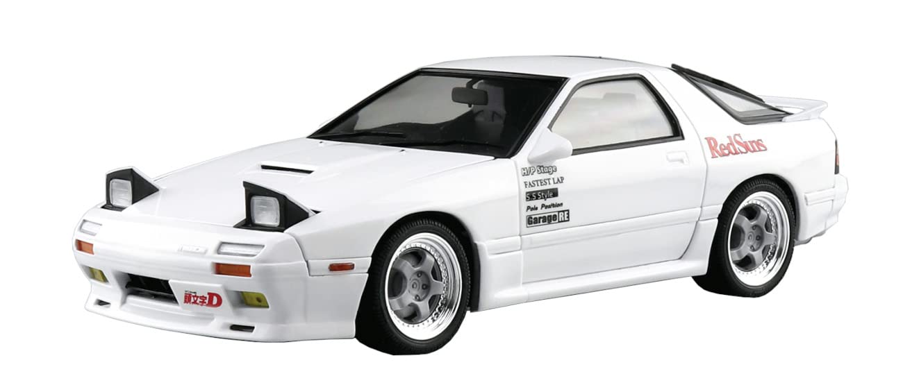 Aoshima Initial D 1/24 Takahashi Ryosuke Fc3S Rx-7 Comics Vol.5 Akina Battle Ver. Plastic Model