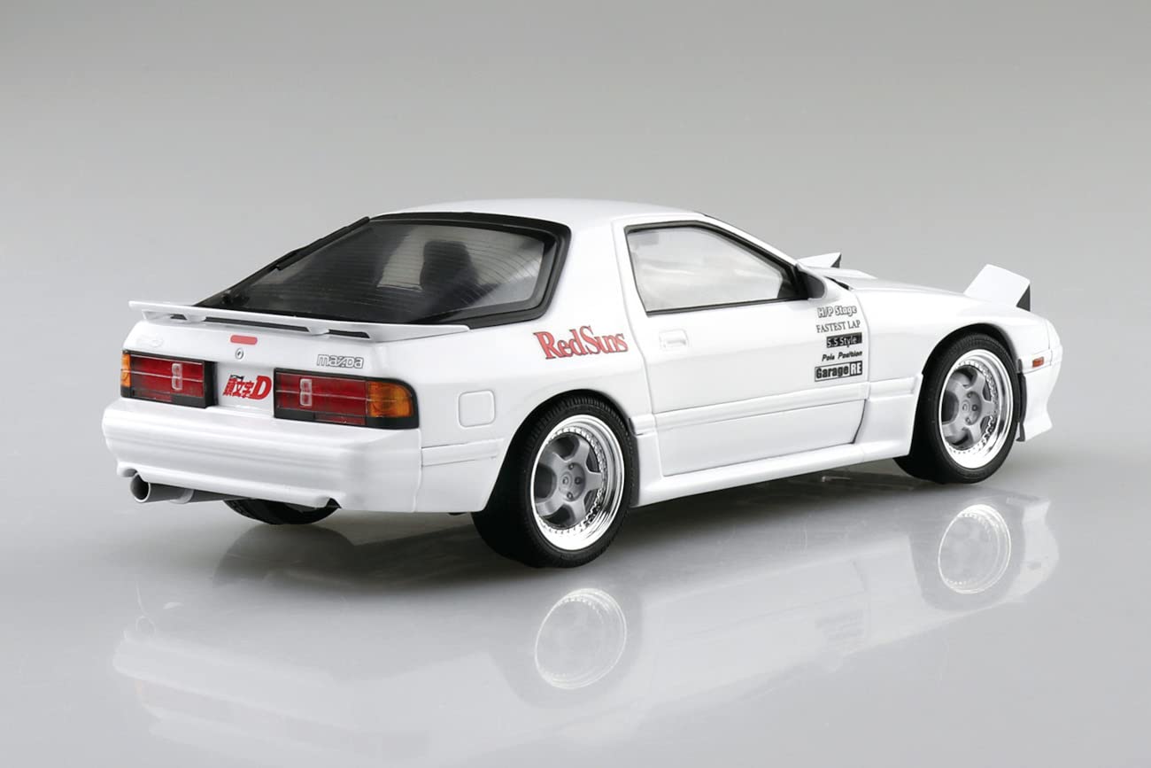 Aoshima Initial D 1/24 Takahashi Ryosuke Fc3S Rx-7 Comics Vol.5 Akina Battle Ver. Plastic Model- Japan Figure Store - #1 Bring To You The Best Japanese Goods