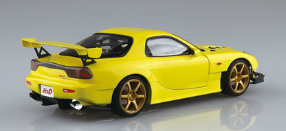 AOSHIMA Pre-Painted 1/24 Initial D Keisuke Takahashi Fd3S Rx-7 Project D Vol.28 Design Plastic Model- Japan Figure Store - #1 Bring To You The Best Japanese Goods