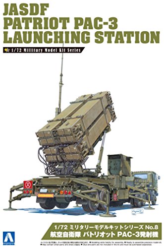 Aoshima Jasdf Patriot Pac3 Model Car 1/72 Scale Plastic Model Kit