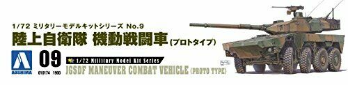 Aoshima Jgsdf Manöver Combat Vehicle Prototyp Plastikmodell im Maßstab 1:72