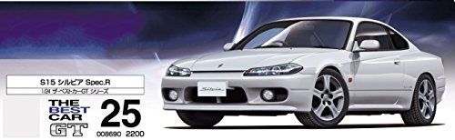 Aoshima The Best Car Gt Nissan S15 Silvia Spec.r Kit de modèle en plastique