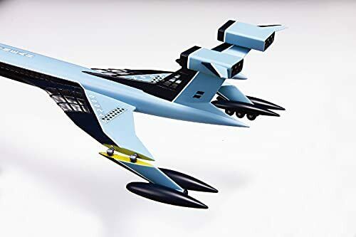 Modèle en plastique Aoshima Thunderbirds Fire Flash à l'échelle 1/350
