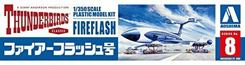 Aoshima Thunderbirds Fire Flash 1/350 Scale Plastic Model