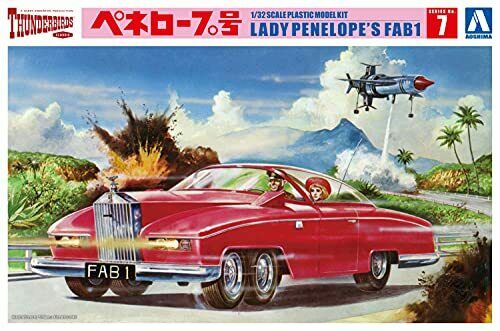 Aoshima Thunderbirds Penelope Plastikmodell im Maßstab 1:32