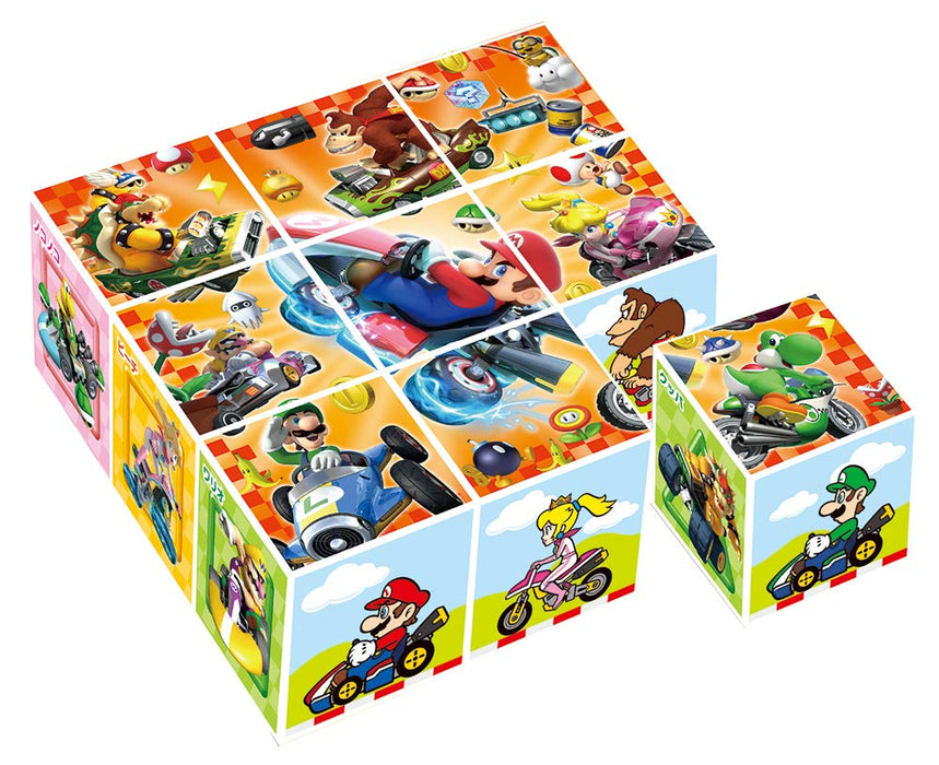 APOLLO-SHA Puzzle Cube Enfant Super Mario Mario Kart 9 Pièces