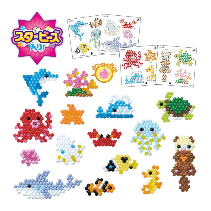 Epoch Aquabeads Star Beads Meerestiere-Set, zertifiziertes Spielzeug für Kinder ab 6 Jahren, AQ-319