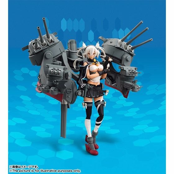 Armour Girls Project Musashi Kai Figurine Kantai Collection Kancolle Bandai