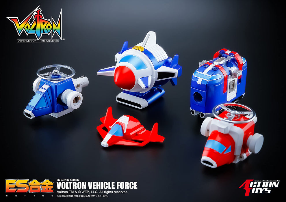 Art Storm Action Toys Es Alloy Voltron Vehicle Force Height Approx 160Mm Die-Cast Painted Action Figure