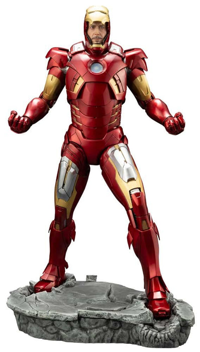 Artfx Avengers Iron Man Mark 7 -Avengers- 1/6 Scale Pvc Painted Simple Assembly Figure Mk313