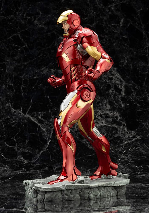Artfx Avengers Iron Man Mark 7 -Avengers- PVC-bemalte einfache Montagefigur im Maßstab 1:6 Mk313