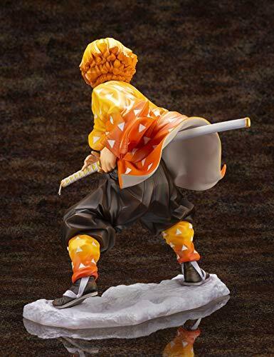 Artfx J Demon Slayer : Kimetsu No Yaiba Zenitsu Agatsuma Figurine à l'échelle 1/8