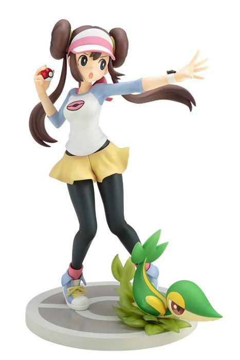 KOTOBUKIYA Artfx J Rosa mit Snivy 1/8 Figur Pokemon
