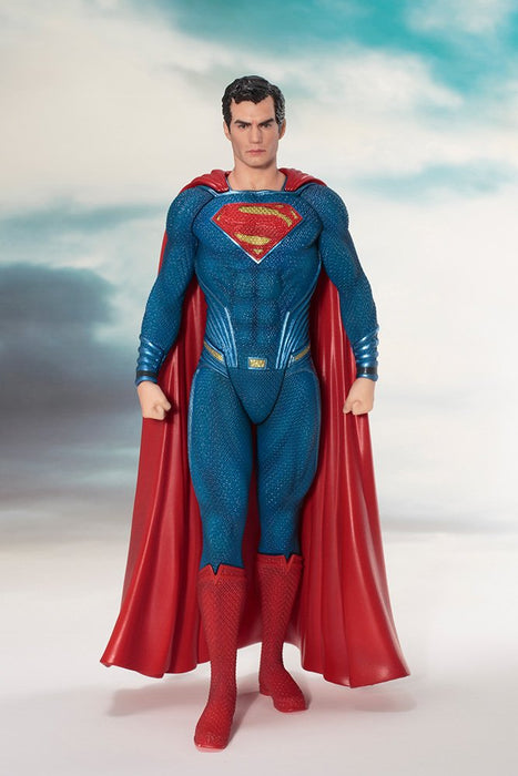 KOTOBUKIYA Sv216 Artfx+ Dc Universe Justice League Superman 1/10 Scale Figure