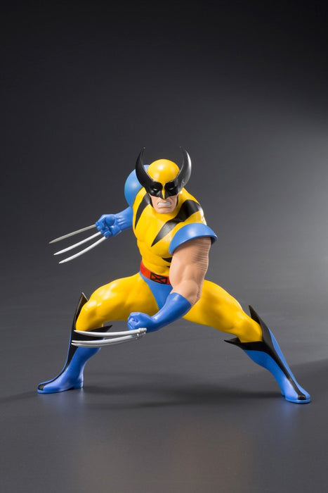 Kotobukiya Artfx+ Marvel Universe Wolverine & Jubilee Japan 2 Pack 1/10 Pvc Figure