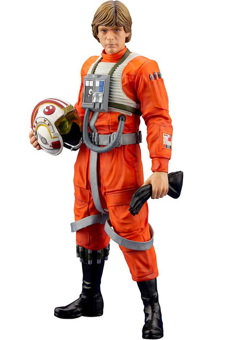 KOTOBUKIYA Sw163 Artfx+ Luke Skywalker X-Wing Pilot 1/10 Scale Figure Star Wars