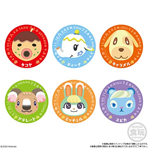 Bandai Animal Crossing New Horizons Lot de 14 aimants de personnage 2