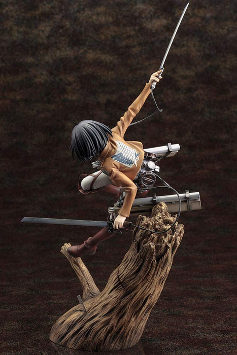 Kotobukiya Attack On Titan Mikasa Ackerman 1/8 Scale Artfx J Renewal Ver. Painted PVC Figure