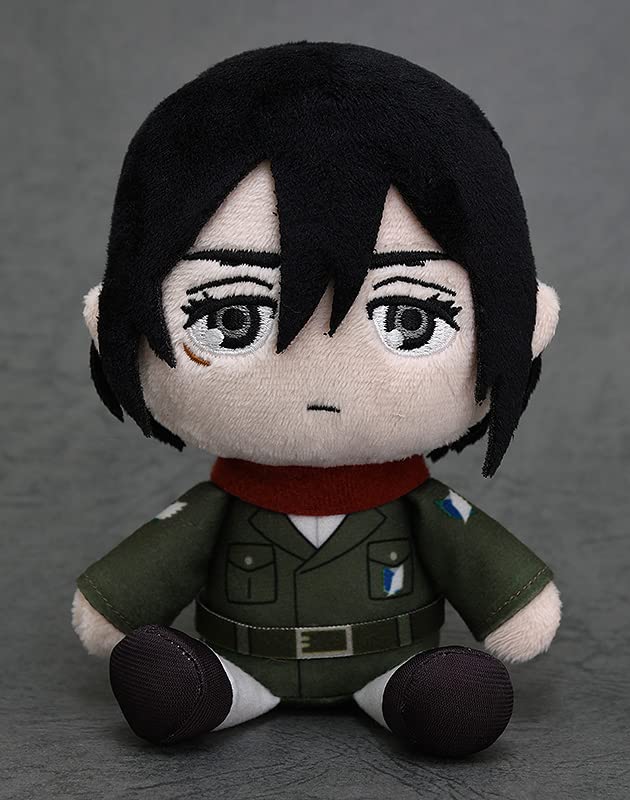 Good Smile Company Attack On Titan Mikasa Hand-Riding Stuffed Toy- Japan Figure Store - #1 Bring To You The Best Japanese Goods