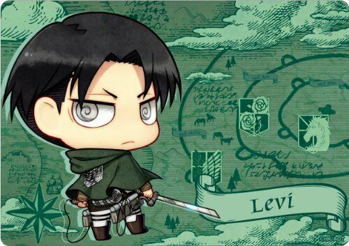 Attack On Titan Mouse Pad 3 Levi