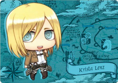 Gift Attack On Titan Krista Mouse Pad Durable Non-Slip Surface