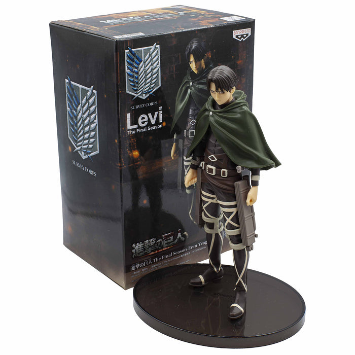 Banpresto Japan Attack On Titan Final Season Eren Yeager & Levi Figure