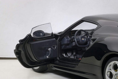 Autoart 1/18 Alfa Romeo 4C Black- Japan Figure Store - #1 Bring To You The Best Japanese Goods
