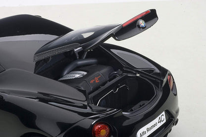 Autoart 1/18 Alfa Romeo 4C Black- Japan Figure Store - #1 Bring To You The Best Japanese Goods