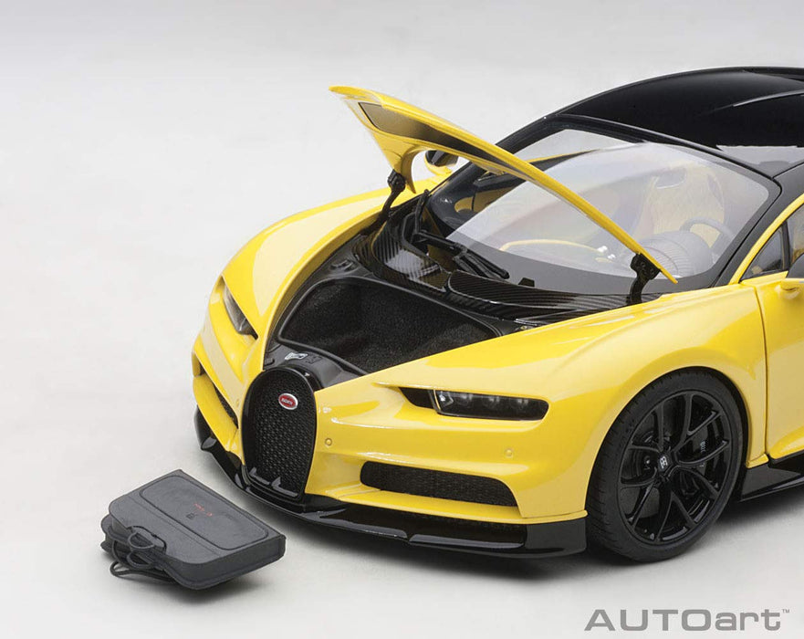 Autoart 1/18 Bugatti Chiron 2017 Yellow/Black