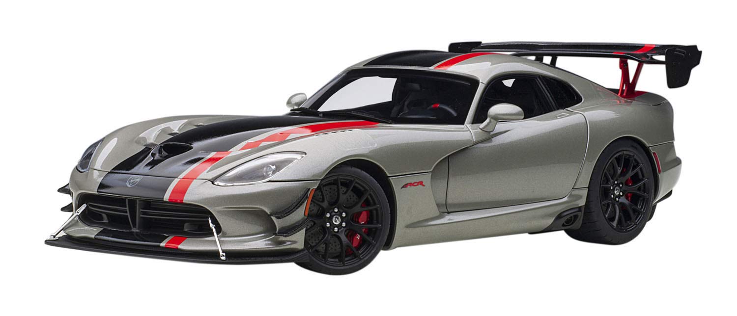 Autoart 1/18 Dodge Viper ACR Argent/Noir 71733