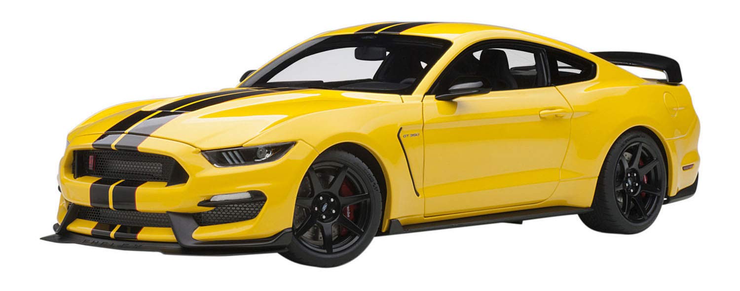 Autoart 1/18 Ford Shelby GT350R Yellow/Black