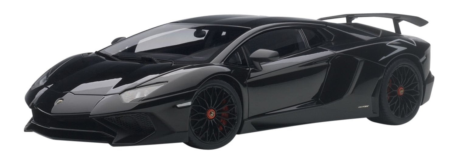 Autoart 1/18 Scale Lamborghini Aventador LP750-4 SV Model Car in Black