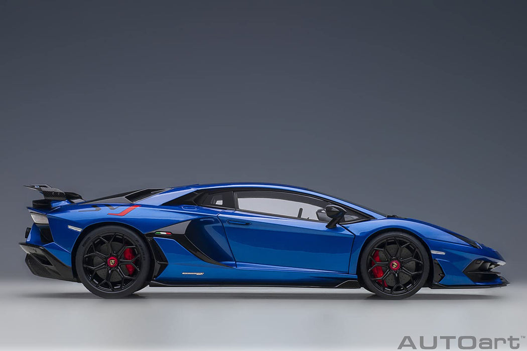 Autoart 1/18 Lamborghini Aventador SVJ 79174 Metallic Blue