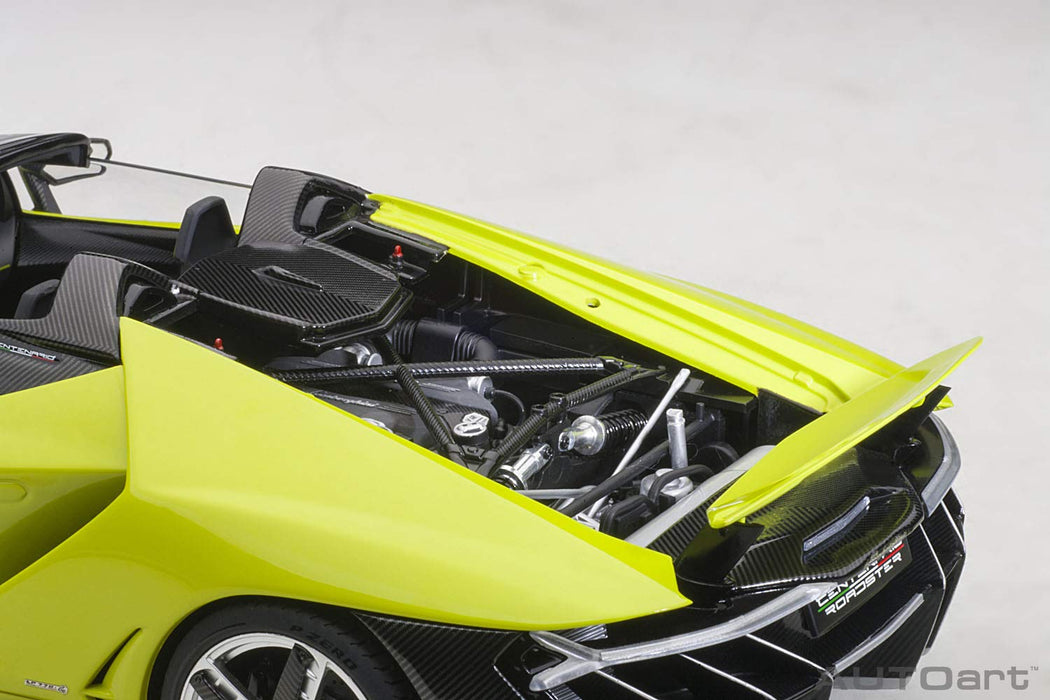 Autoart 1/18 Scale Lamborghini Centenario Roadster in Light Green Finish